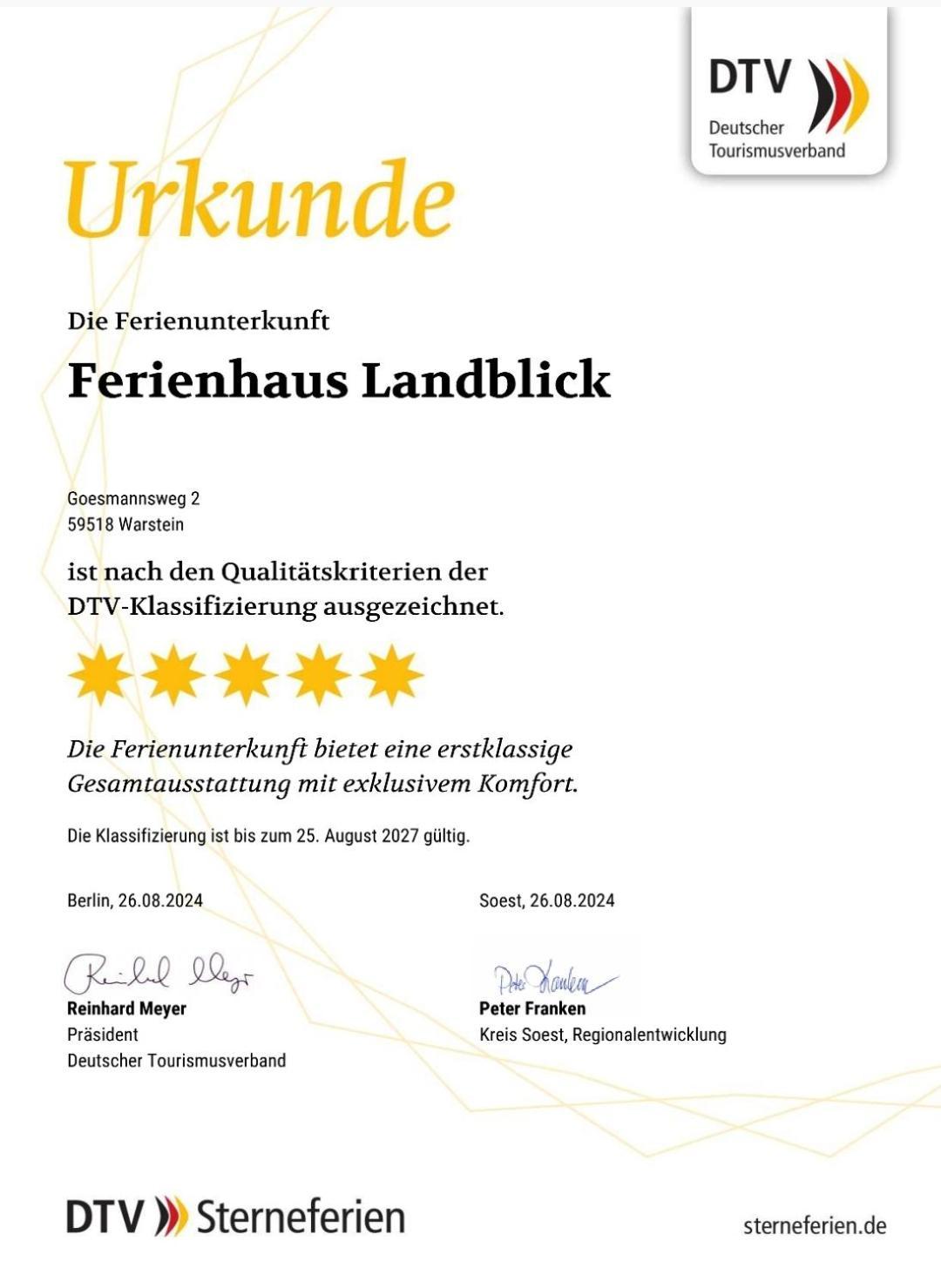 Ferienhaus Landblick Warstein Exterior photo